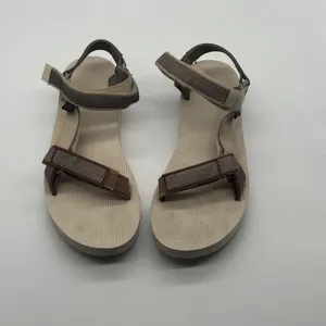 Teva Midform Universal Sandals Tan Brown Platform Strappy Womens Size 9 thumbnail 5