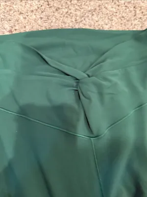 aerie Green Flare Leggings thumbnail 4