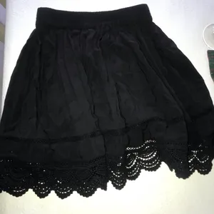 Aeropostale Black lace flowy skirt thumbnail 5