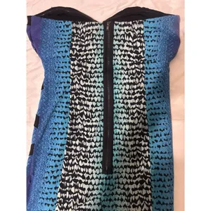 Rampage Strapless Women’s Dress Medium Party Dress Color block Y2K *read descrip thumbnail 10