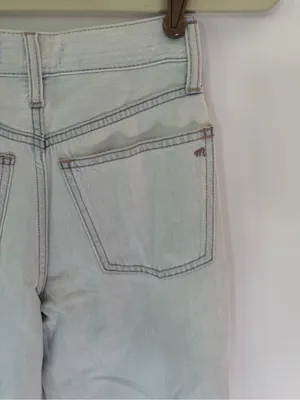 Madewell Light Wash the perfect vintage Wide Leg crop Jeans 23 thumbnail 6