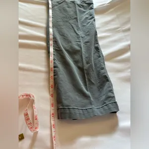 Old Navy Womens Large Gray High-Rise OG Chino Pants w/ Elastic Waist thumbnail 3
