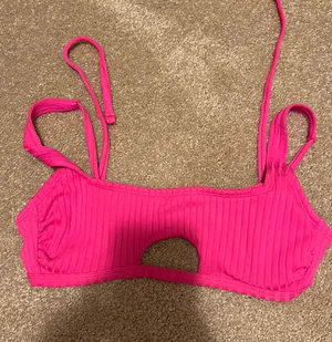 Target Pink Cutout Bikini Top thumbnail 1