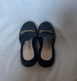 Lulus Jeano Black Lug Sole Slide-On Loafers thumbnail 3