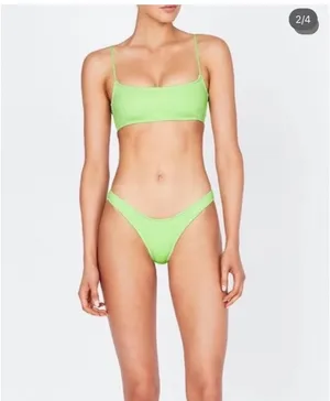 Green Shimmer Triangl Bikini thumbnail 4