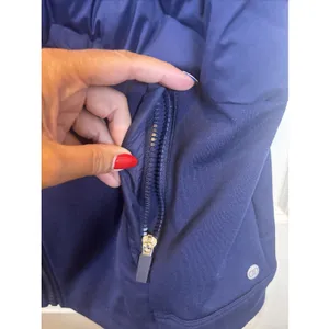Calia Navy Cold Dash Run‎ Slim Puffer Vest Running Reflective Size Large Active thumbnail 4