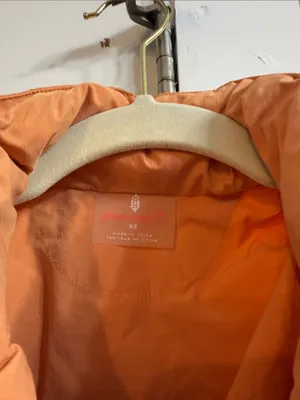 FP Movement off the grid utility vest rare Orange color size XS thumbnail 2