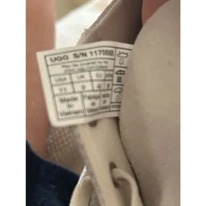 UGG Jasmine Hightop Zilo Sneaker, Cream/Ivory, Size 11, Like new Display pair thumbnail 8