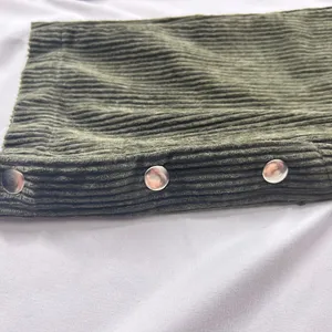 mnml Olive Corduroy Snap II Cargo Pants Men's Medium Green thumbnail 11
