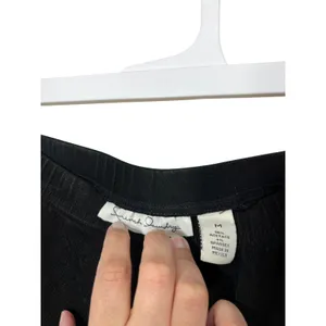 French Laundry Black Maxi Skirt‎ with Slit Stretch Career Casual Size M thumbnail 7