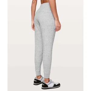 Lululemon Warm Down Jogger II 28" Heathered Melody Light Grey‎ Size 4 Sweatpants thumbnail 2