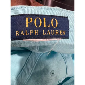 Polo Ralph Lauren Men’s Baseball Cap Blue Hat Yellow Pony Logo Strapback thumbnail 3