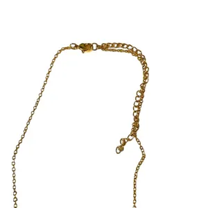 Disney Mulan Gold Sword Charm Necklace Adjustable Chain Warrior Princess Jewelry thumbnail 3