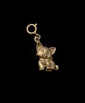 Silver Kitty 🐱 Charm thumbnail 1