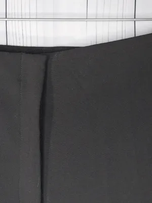 Mango MNG Black Tailored Business Casual Minimalist MobWife Dress Pants thumbnail 4