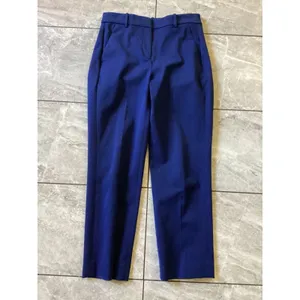 J.Crew Kallie Pant Womens 6 Royal Blue High Rise Straight Leg Trousers 1553 thumbnail 2