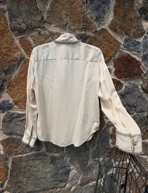 Zara Embellished Blouse thumbnail 3