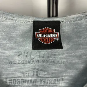Harley-Davidson® Women's Trance Premium Embellished Burnout Scoop Neck T-Shirt‎ thumbnail 4