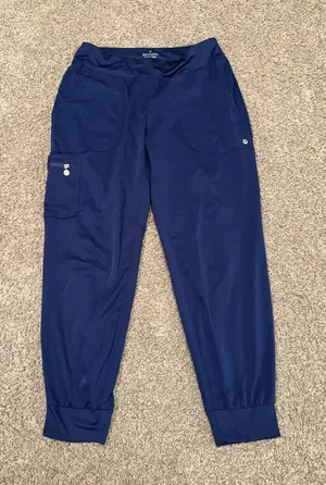 Beyond Scrubs Navy Blue Scrub Jogger Scrubs thumbnail 1