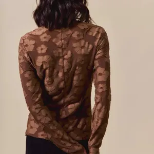 SO ME Stretched Jacquard Casual Tops‎ with Thumb Opening thumbnail 9