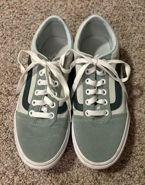 Vans Green Skate Shoes thumbnail 1