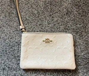 Coach Leather Wristlet thumbnail 1