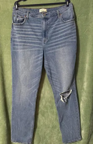 Abercrombie & Fitch ’90s Slim Straight jeans Size 34/18R thumbnail 1