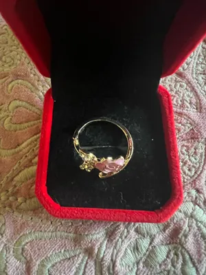 & Other Stories Women’s Gold Tone Embellished Ring Size 8 thumbnail 2
