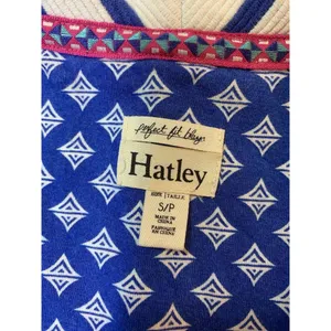 Hatley Nautical‎ Striped Jacket Blazer Womens Small Stretch Preppy Country Club thumbnail 5