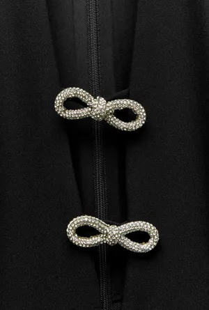 Jewel Bow Mini Dress thumbnail 6