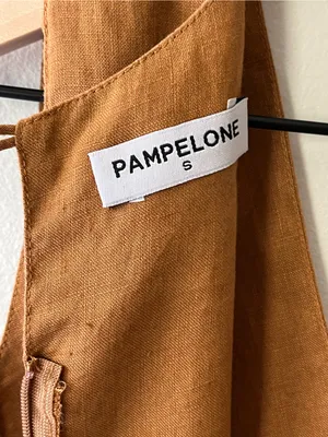 Pampelone• NWOT• Brown & White Linen Dresses Bundle• Sz S thumbnail 7