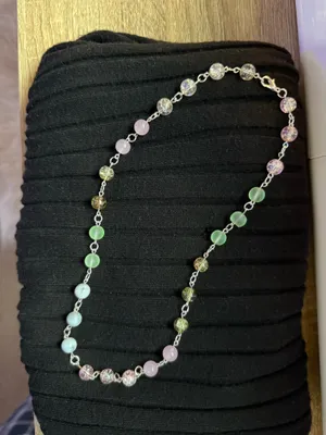 Handmade Beaded Necklace thumbnail 2