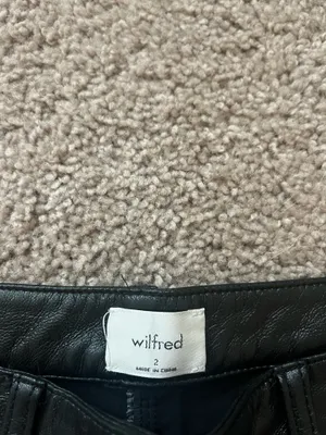 Aritzia Wilfred Leather Pants Melina thumbnail 3