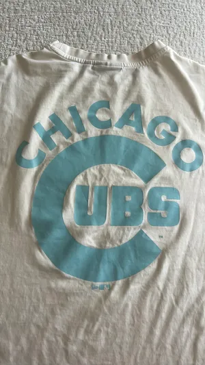 Cubs baseball tee White Size M thumbnail 1