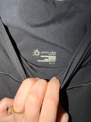 Aerie Flare Leggings Slit OFFLINE by Real Me Xtra High-Waisted thumbnail 5