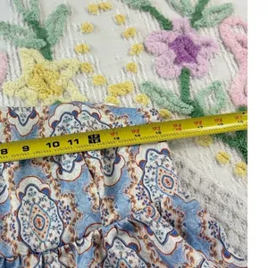 A COLLECTION ‎ White Blouse with Colorful Floral Design size m thumbnail 7