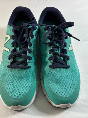 New Balance Teal and Navy Women's Athletic Sneakers thumbnail 1