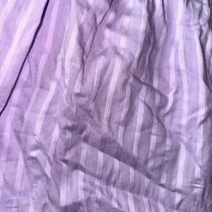 Vita Grace lilac sky M Isla cotton beach striped shorts thumbnail 5