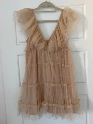 Show Me Your Mumu Miranda Dress in Sparkle Dust Tulle thumbnail 2