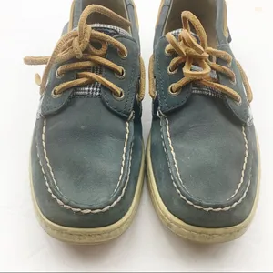 Sperry Topsider Size 7.5 Navy Blue‎ Slip On Boat Shoe Loafers thumbnail 3