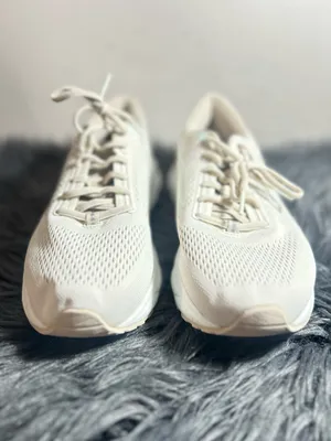 BROOKS ARIEL GTS 23 CHATEAU GREY/WHITE SAND RUNNING Beige/White Sneaker Sz8.5 thumbnail 3