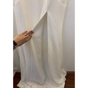 Lulus Everlasting Promise White Notched Backless Mermaid Maxi Dress Size XS NWT thumbnail 9