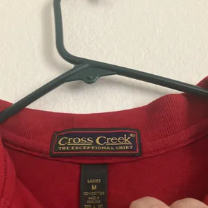 FINAL MARKDOWN Ladies cross creek polo shirt medium thumbnail 2