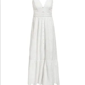 ✨3xHP✨Embroider Cami Pearl Button Maxi Dress✨ White Size L thumbnail 6