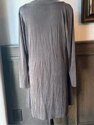Anthropologie Dolan West Coast V-Neck Long Sleeve Swing Dress Medium thumbnail 4