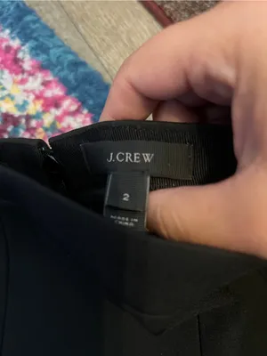 J crew Black A-Line Women’s Skirt thumbnail 6