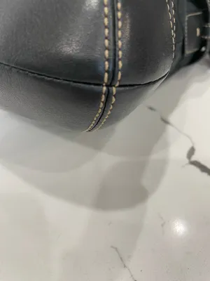 Vintage Coach Soho Signature Canvas Buckle Duffle Bag 3574 Black ORIGIN RECEIPT thumbnail 16