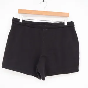 32 Degrees Cool Black Lounge Shorts Women's Large Elastic Drawstring Pockets thumbnail 4