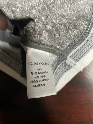 Calvin Klein Grey Bra Size Large thumbnail 5