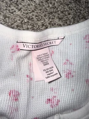 Victoria's Secret Thermal Floral Print Pajama Set thumbnail 3